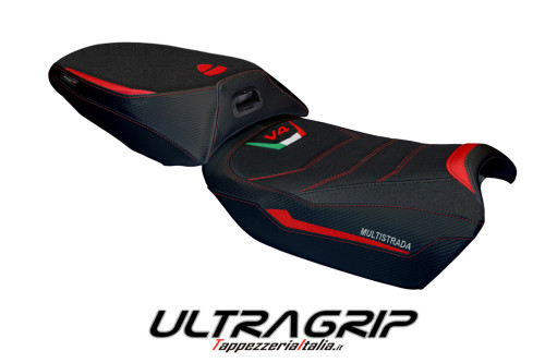 Housse de selle compatible - Ducati Multistrada V4 Rally 2023-2025 - mod Jesi Ultragrip