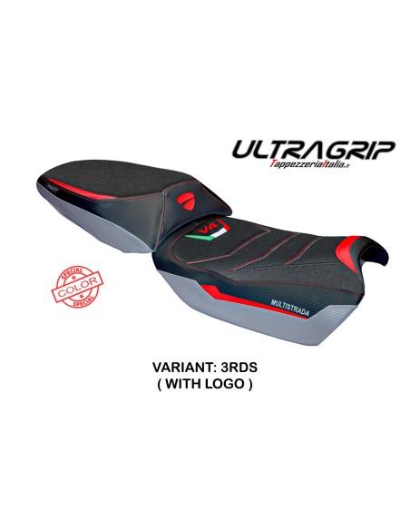 Rivestimento sella compatibile - Ducati Multistrada V4 Rally 2023-2025 - mod Adria Ultragrip