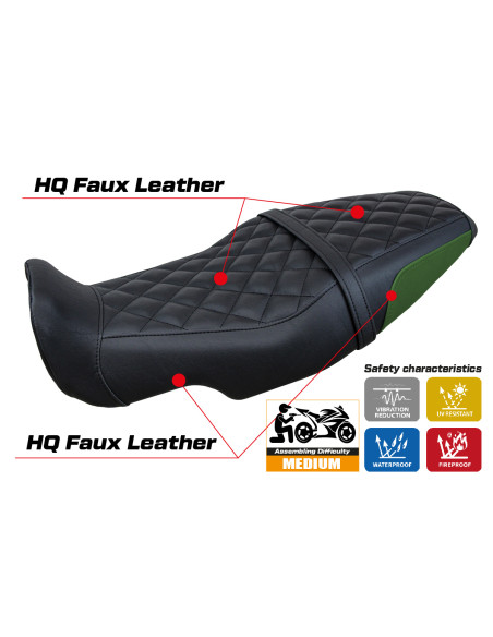 Housse de selle compatible - Benelli Leoncino 800 2022-2025 - mod Sydney