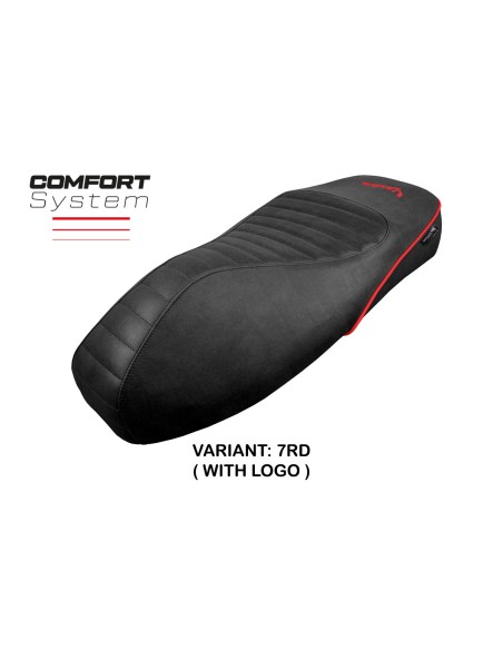 Funda de asiento compatible - Vespa GTS 125/150/300 2009 - 2024 - mod Panarea Comfort System