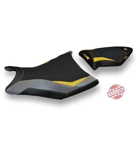 Housse de selle compatible BMW S 1000 RR (09-11) modèle de special color Alabama