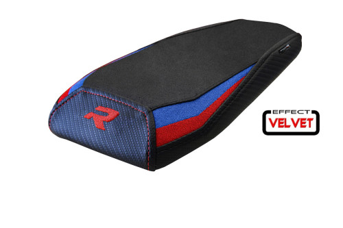 Funda de asiento compatible - BMW M 1000 R 2022-2025 - mod Tayma Velvet