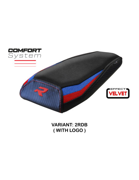 Housse de selle compatible - BMW M 1000 R 2022-2025 - mod Tayma Velvet Comfort System
