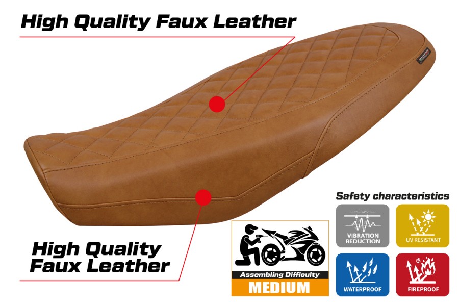 Sitzbezug kompatibel - Ducati Scrambler 800 2023-2026 - mod Venice