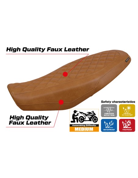 Sitzbezug kompatibel - Ducati Scrambler 800 2023-2025 - mod Venice