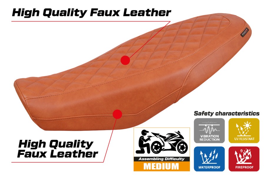 Sitzbezug kompatibel - Ducati Scrambler 800 2023-2026 - mod Venice