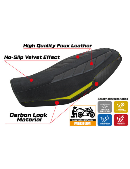 Sitzbezug kompatibel - Ducati Scrambler 800 2023-2025 - mod Rimini