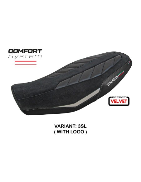 Seat cover compatible - Ducati Scrambler 800 2023-2025 - mod Rimini Comfort System