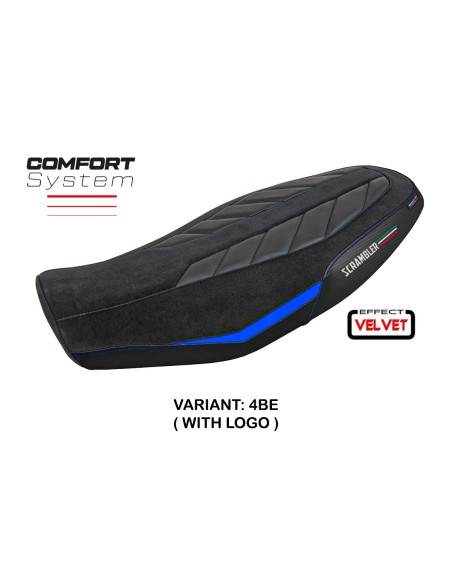 Housse de selle compatible - Ducati Scrambler 800 2023-2025 - mod Rimini Comfort System
