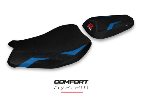 Housse de selle compatible - Suzuki GSX R 1000 2017 - 2023 - mod Paceco Comfort System