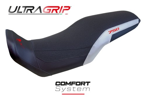 Housse de selle compatible - Honda Transalp 750 2023-2025 - mod Malmo Ultragrip Comfort System