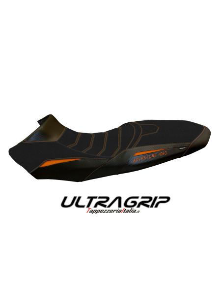 Funda de asiento compatible - KTM 1090 Adventure R 2017 - 2019 - mod Sassuolo 2 Ultragrip
