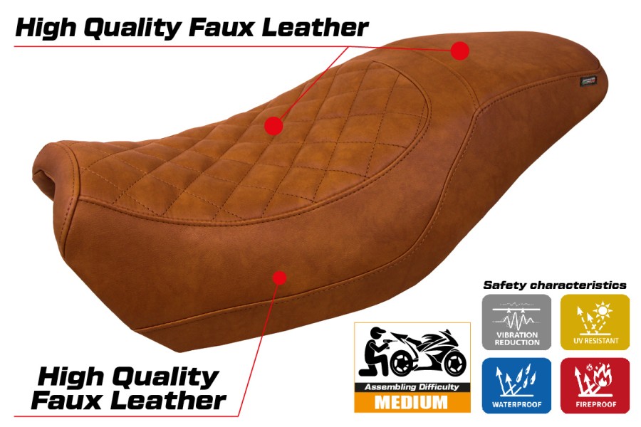 Sitzbezug kompatibel - Harley Davidson Street 500 / 750 2016 - 2021 - mod Miami