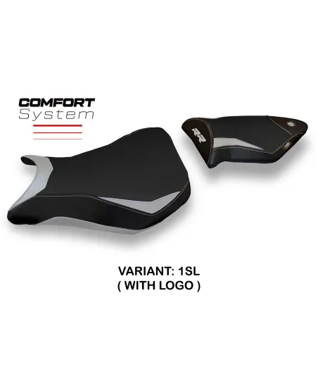 Housse de selle compatible BMW S 1000 RR (12-14) modèle Dacca 2 comfort system