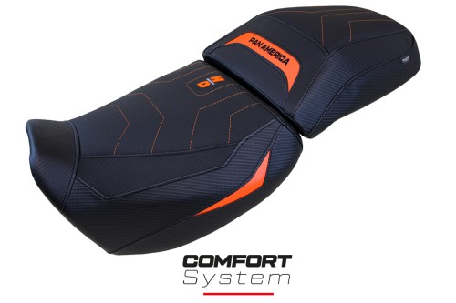 Housse de selle compatible - Harley Davidson Pan America 2021-2025 - mod Vegas Comfort System