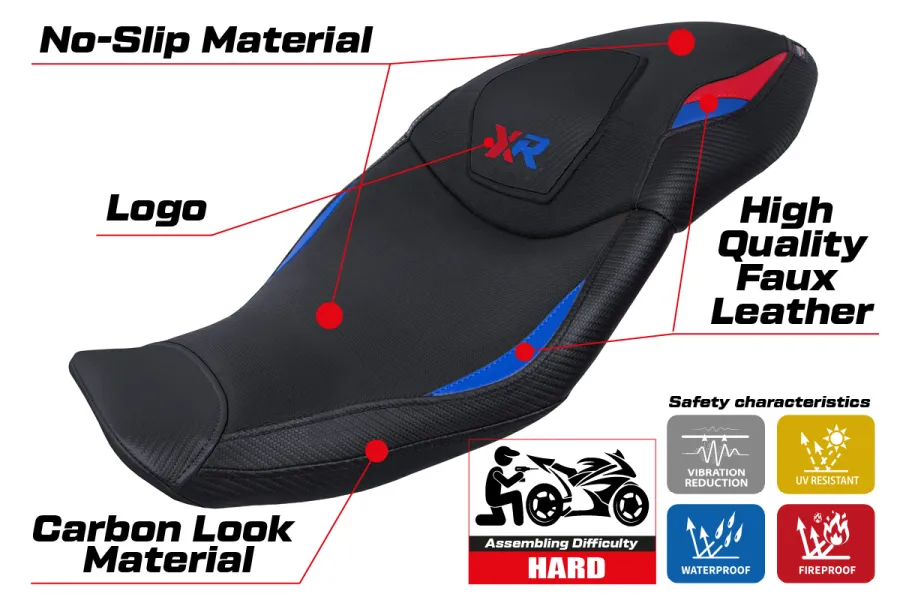 Seat cover compatible - BMW S 1000 XR 2020 - 2023 - mod Dresden