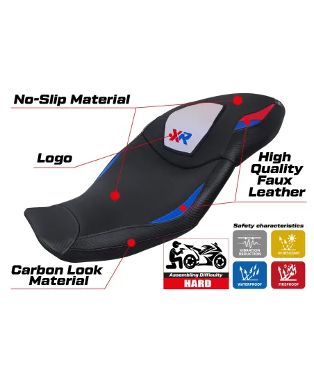 Seat cover compatible - BMW S 1000 XR 2020 - 2023 - mod Dresden