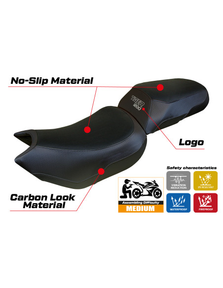 Seat cover compatible - Triumph Tiger 1200 2022-2025 - mod Wales