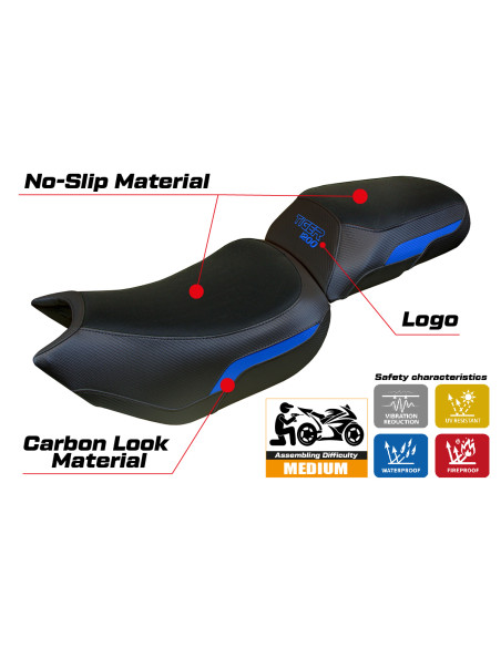 Funda de asiento compatible - Triumph Tiger 1200 2022-2025 - mod Wales