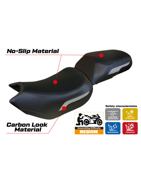 Funda de asiento compatible - Triumph Tiger 1200 2022-2025 - mod Wales