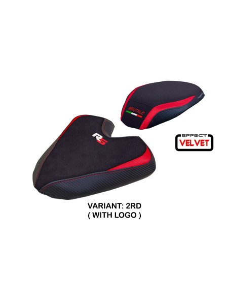 Seat cover compatible - MV Agusta Brutale 1000 RS 2021-2025 - mod Ankara Velvet
