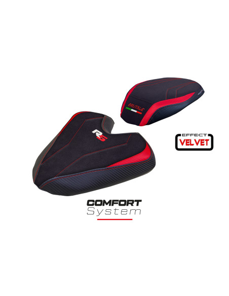 Rivestimento sella compatibile - MV Agusta Brutale 1000 RS 2021-2025 - mod Ankara Velvet Comfort System