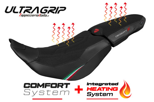 Rivestimento sella compatibile - Ducati Desert-X 2022-2025 - heating Comfort System