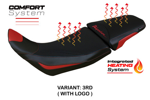 Funda de asiento compatible - Honda Africa Twin 1100 Adventure Sport 2020-2025 - heating Comfort System 2