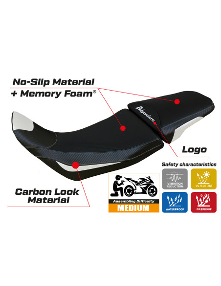 Rivestimento sella compatibile - Honda Africa Twin 1100 2020-2025 - heating Comfort System