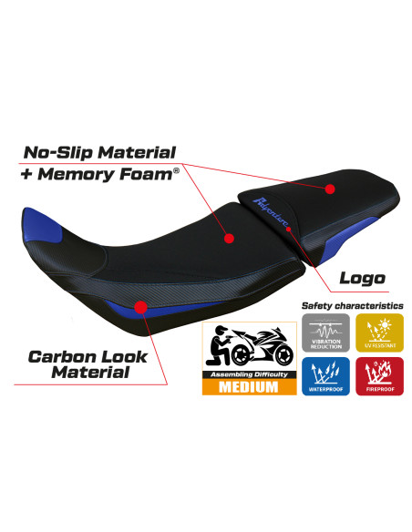 Rivestimento sella compatibile - Honda Africa Twin 1100 2020-2025 - heating Comfort System