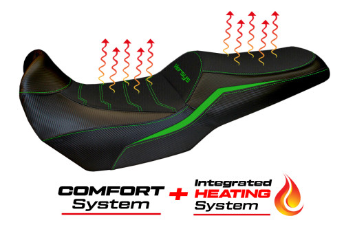 Rivestimento sella compatibile - Kawasaki Versys 1000 2019 - 2024 - heating Comfort System