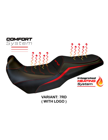Sitzbezug kompatibel - Kawasaki Versys 1000  2019 - 2024 - heating Comfort System