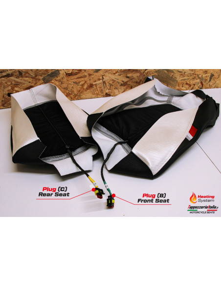 Funda de asiento compatible - BMW R 1250 GS Adventure 2019 - 2024 - heating Comfort System