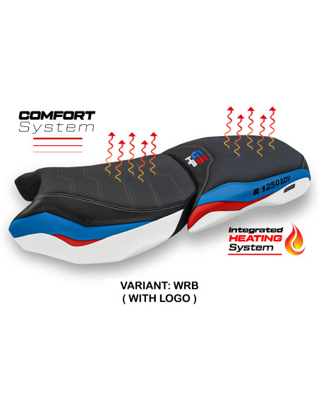 Housse de selle compatible - BMW R 1250 GS Adventure 2019 - 2024 - heating Comfort System