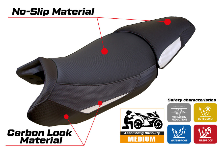 Rivestimento sella compatibile - BMW R 1300 GS  2023-2026 - mod Koln