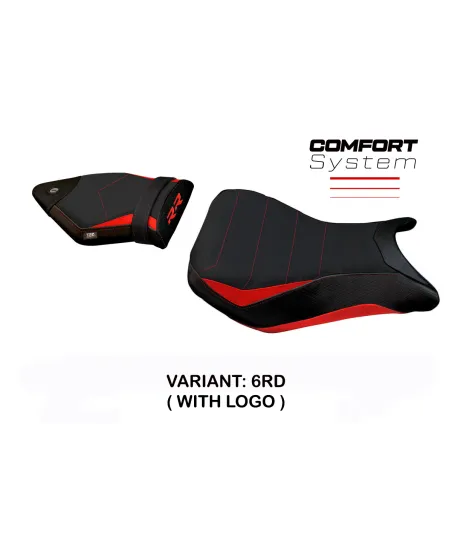 Funda de asiento compatible BMW S 1000 RR (15-18) modelo Vittoria 2 comfort system