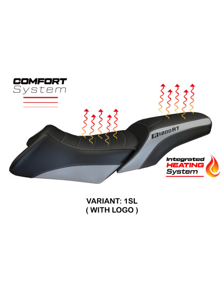 Seat cover compatible - BMW R 1200 RT 2006 - 2013 - heating Comfort System