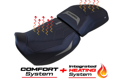 Seat cover compatible - Harley Davidson Pan America 2021-2025 - heating Comfort System