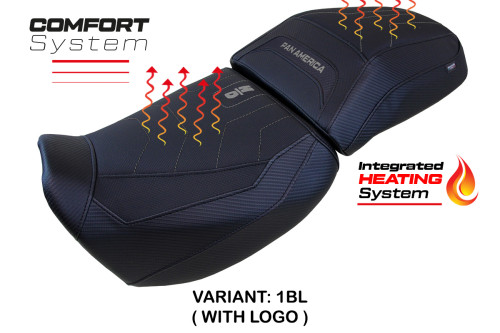 Sitzbezug kompatibel - Harley Davidson Pan America 2021-2025 - heating Comfort System 2