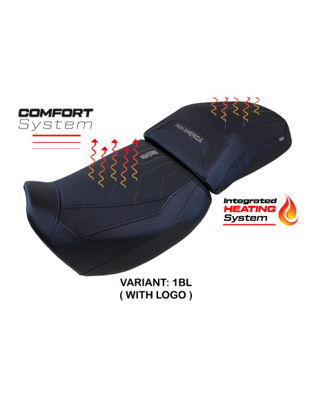 Sitzbezug kompatibel - Harley Davidson Pan America 2021-2025 - heating Comfort System