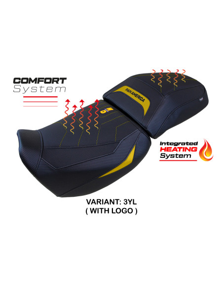 Housse de selle compatible - Harley Davidson Pan America 2021-2025 - heating Comfort System