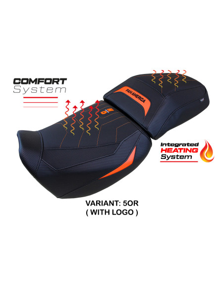 Housse de selle compatible - Harley Davidson Pan America 2021-2025 - heating Comfort System