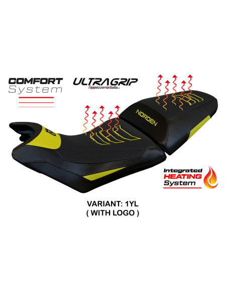 Funda de asiento compatible - Husqvarna Norden 901 2022-2025 - heating Comfort System