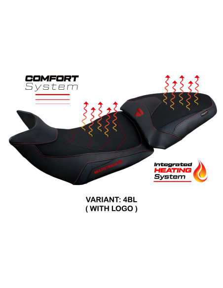 Rivestimento sella compatibile - Ducati Multistrada V2 2021 - 2024 - mod Heating Comfort System