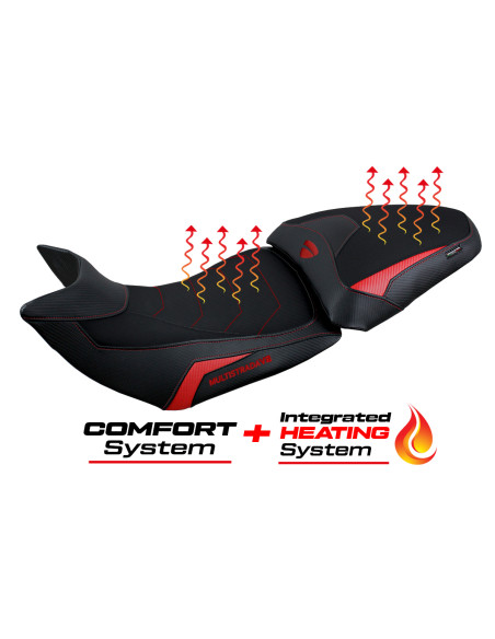 Sitzbezug kompatibel - Ducati Multistrada V2 2021 - 2024 - mod Heating Comfort System
