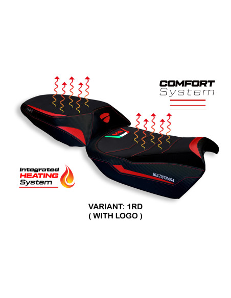Seat cover compatible - Ducati Multistrada V4 2021-2025 - mod Heating Comfort System