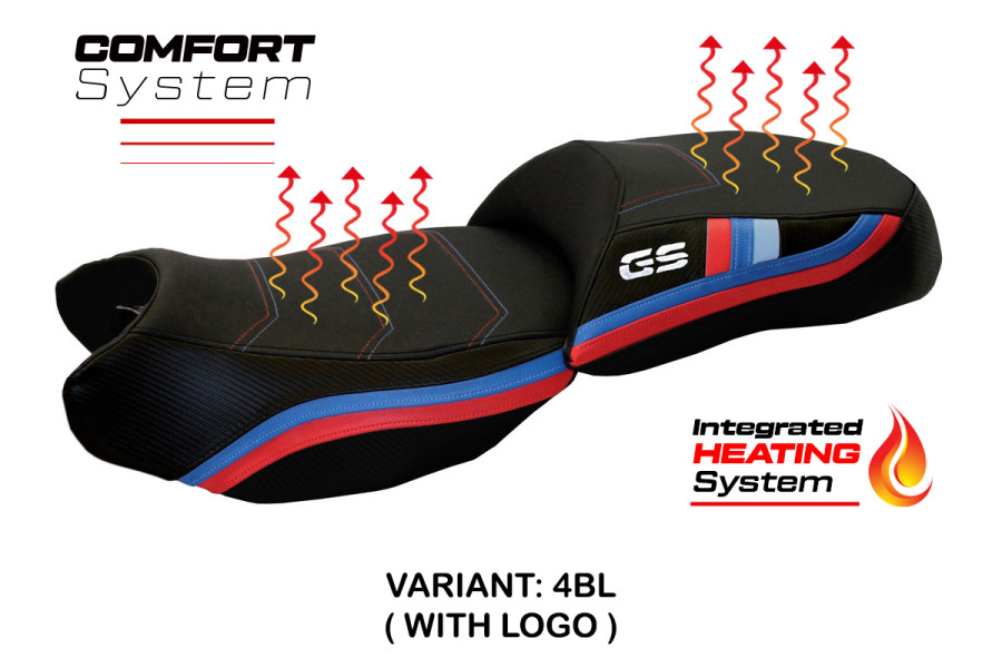 Funda de asiento compatible - BMW R 1200 GS 2013 - 2018 - mod Heating Comfort System