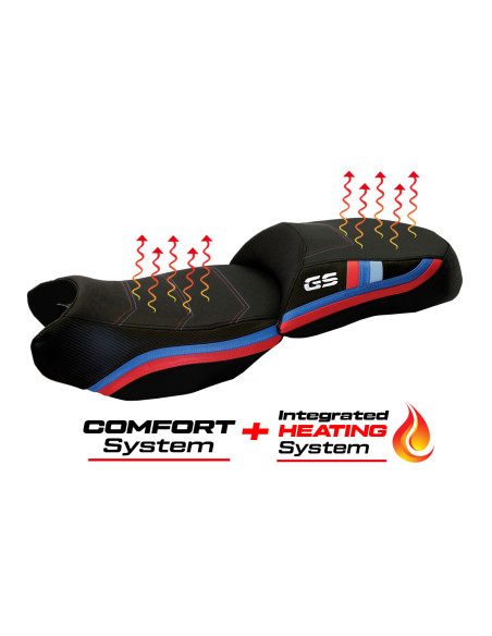 Seat cover compatible - BMW R 1200 GS 2013 - 2018 - mod Heating Comfort System