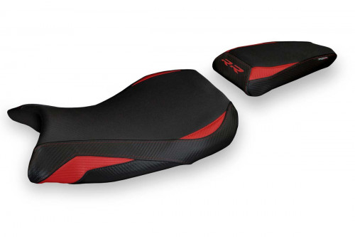 Housse de selle compatible BMW S 1000 RR (19-23) modèle Lustignano 1
