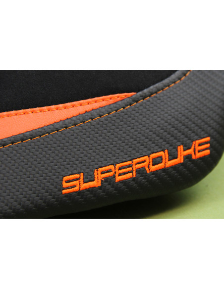 Funda de asiento compatible - KTM 1390 Super Duke R  2024 - 2025 - mod Kalix special Velvet Comfort System